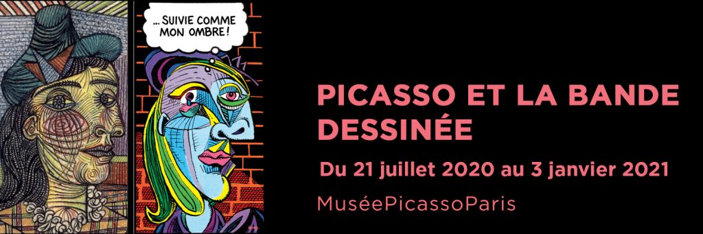 picasso et la bande dessinee museum poster