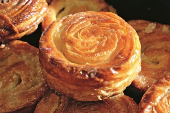 Breton famous pastry called kouign amann