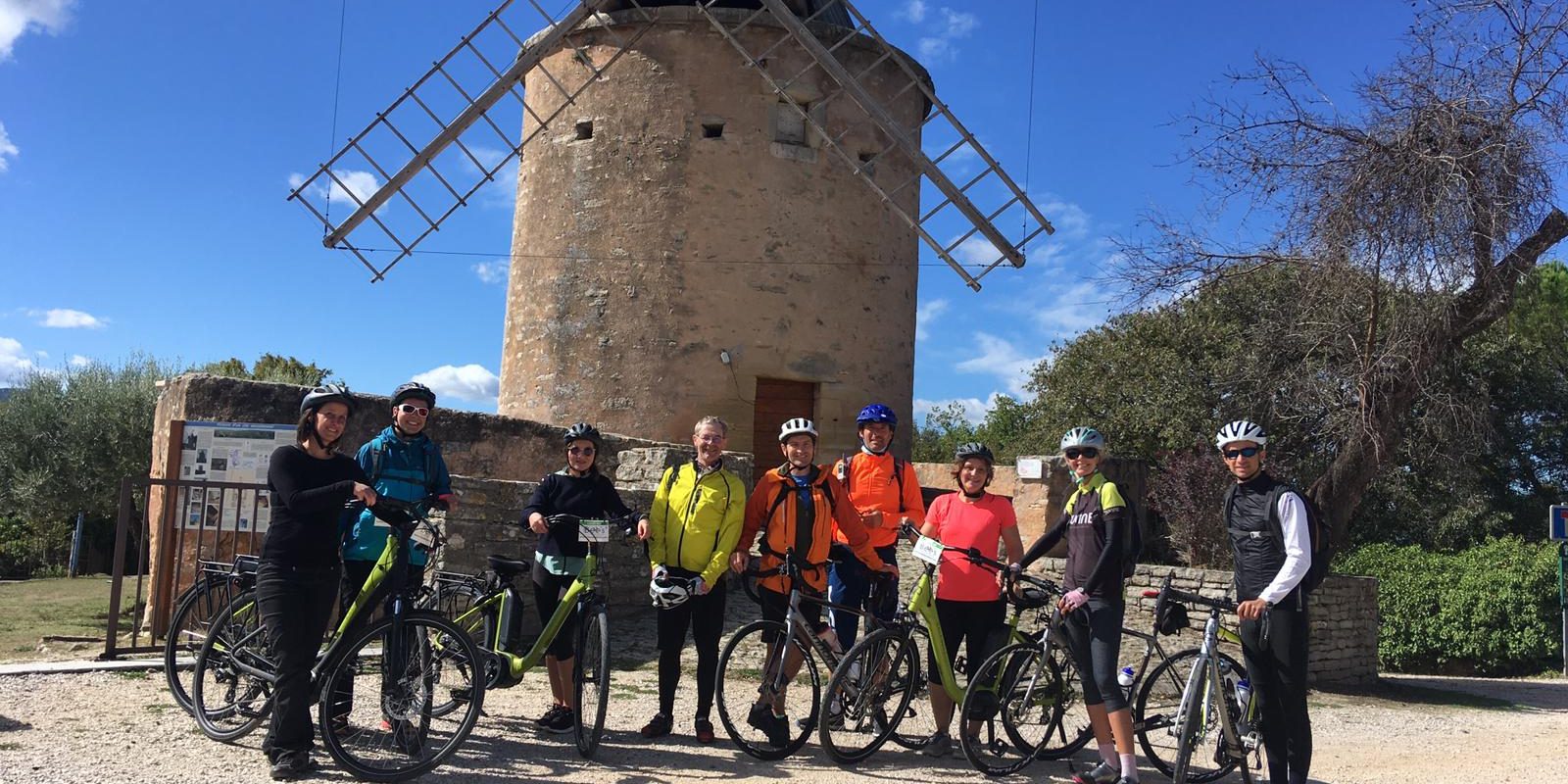 e bike tours in provence