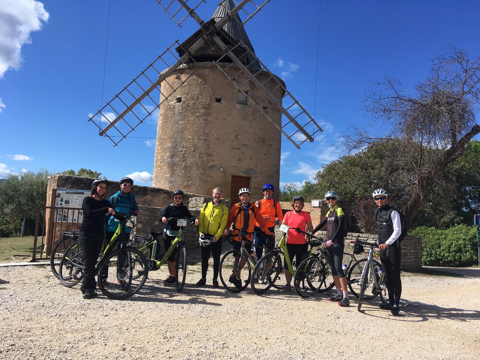 e bike tours in provence