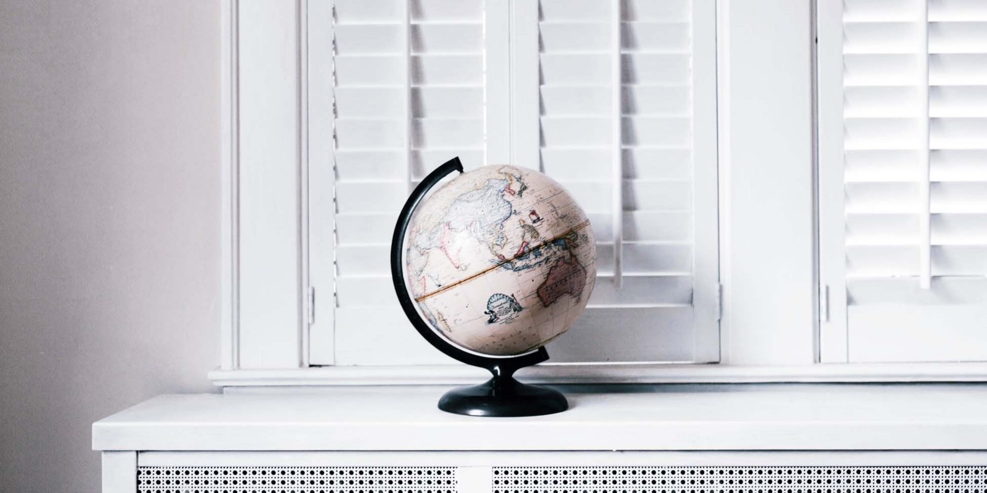 a white earth globe trip my france blog