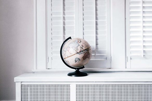 a white earth globe trip my france blog