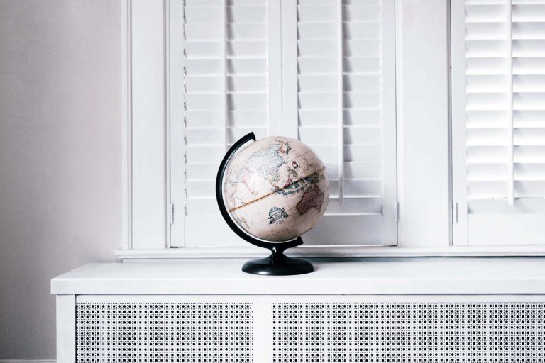 a white earth globe trip my france blog