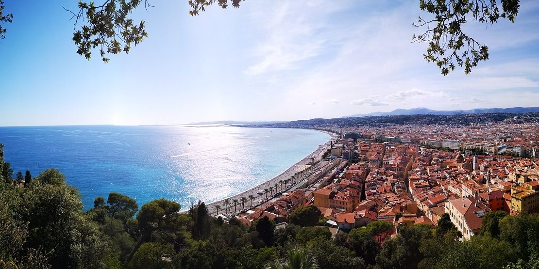 Landscape of the city of Nice