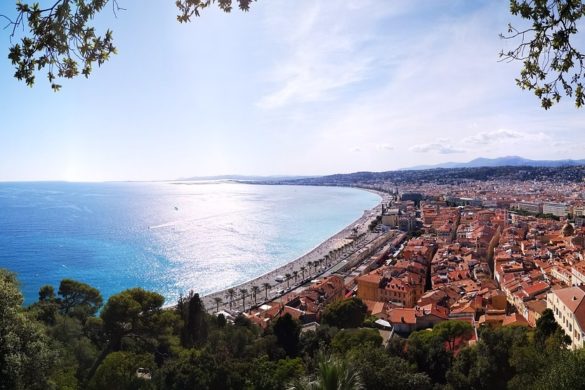 Landscape of the city of Nice