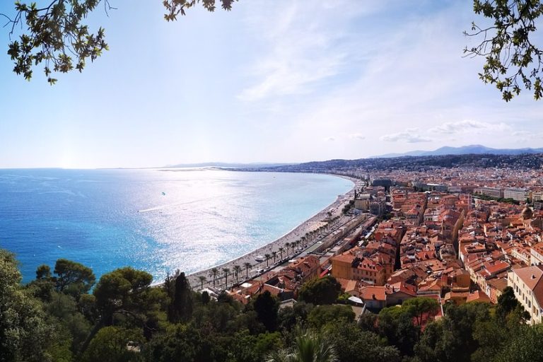 Landscape of the city of Nice