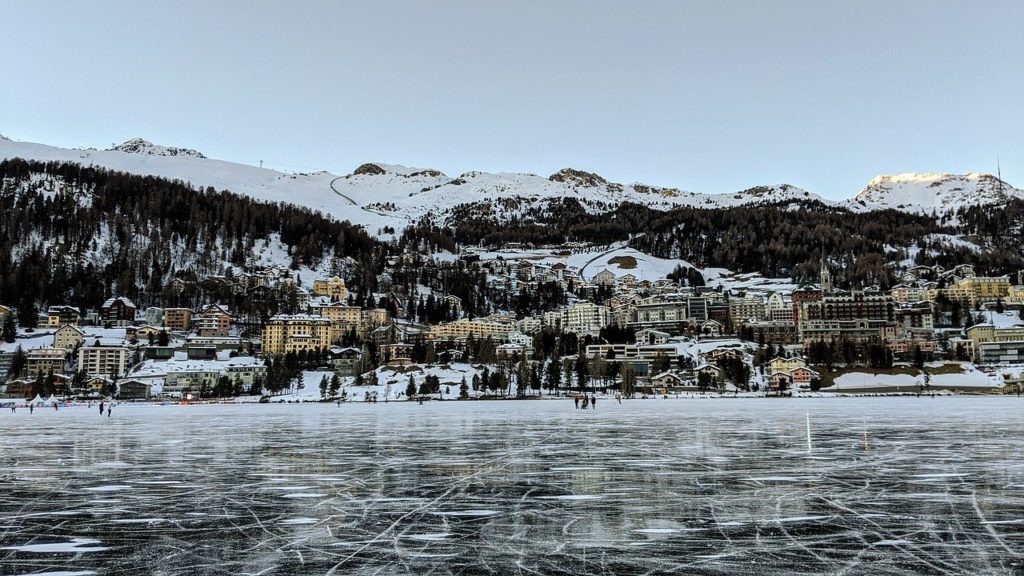 Landscape of Saint Moritz