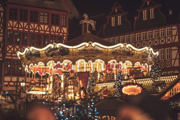 Christmas market in France