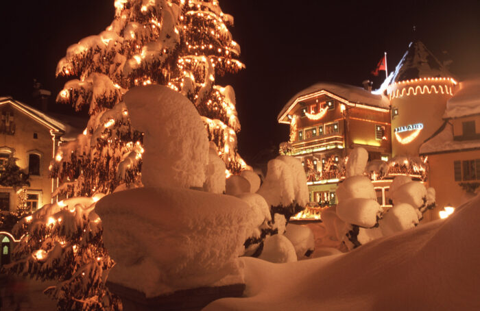 Magical winter in Megeve