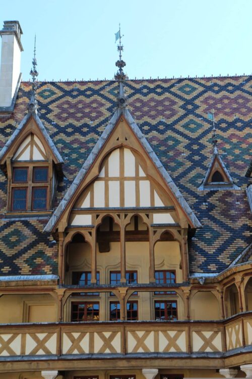 Hospices of Beaune along the Route des Grands Crus