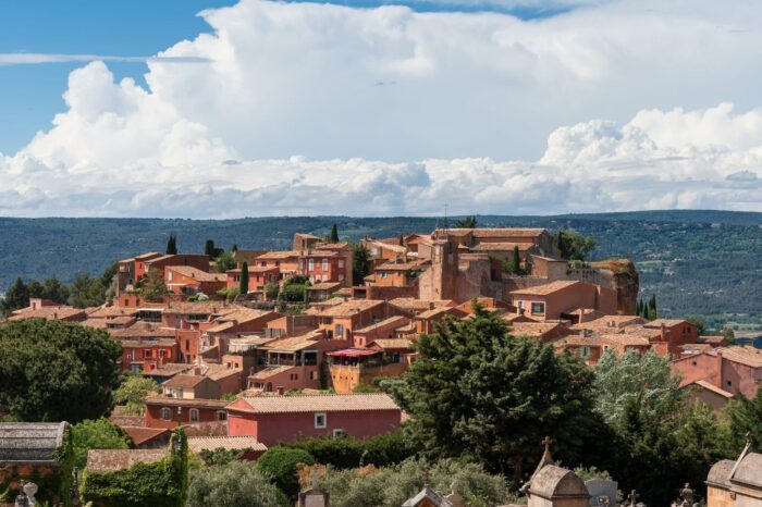 Roussillon village in spring, one of the best villages to visit in France in spring