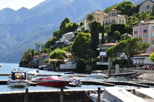 Ascona Tessin Suisse italienne Lake Maggiore promenade