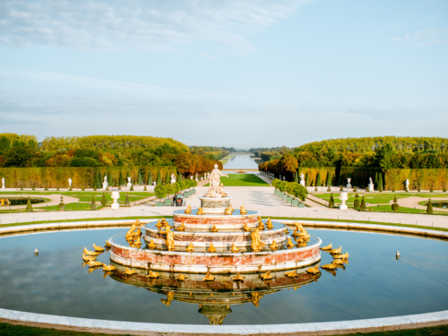 paris castles by bike route to Versailles palace cycling