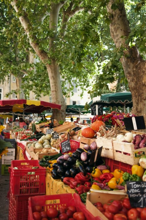 Weekend in Aix en Provence exploring Provençal market food and local products